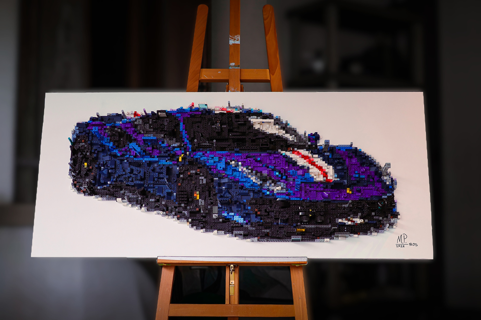 ferrari 488 pista - lego